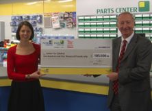 Plumb and Parts Centers raise £105,000 for charity