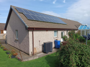 A Scottish couple have opted for Panasonics Aquarea L Series air to water heat pump